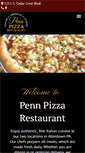 Mobile Screenshot of pennpizzarestaurant.com